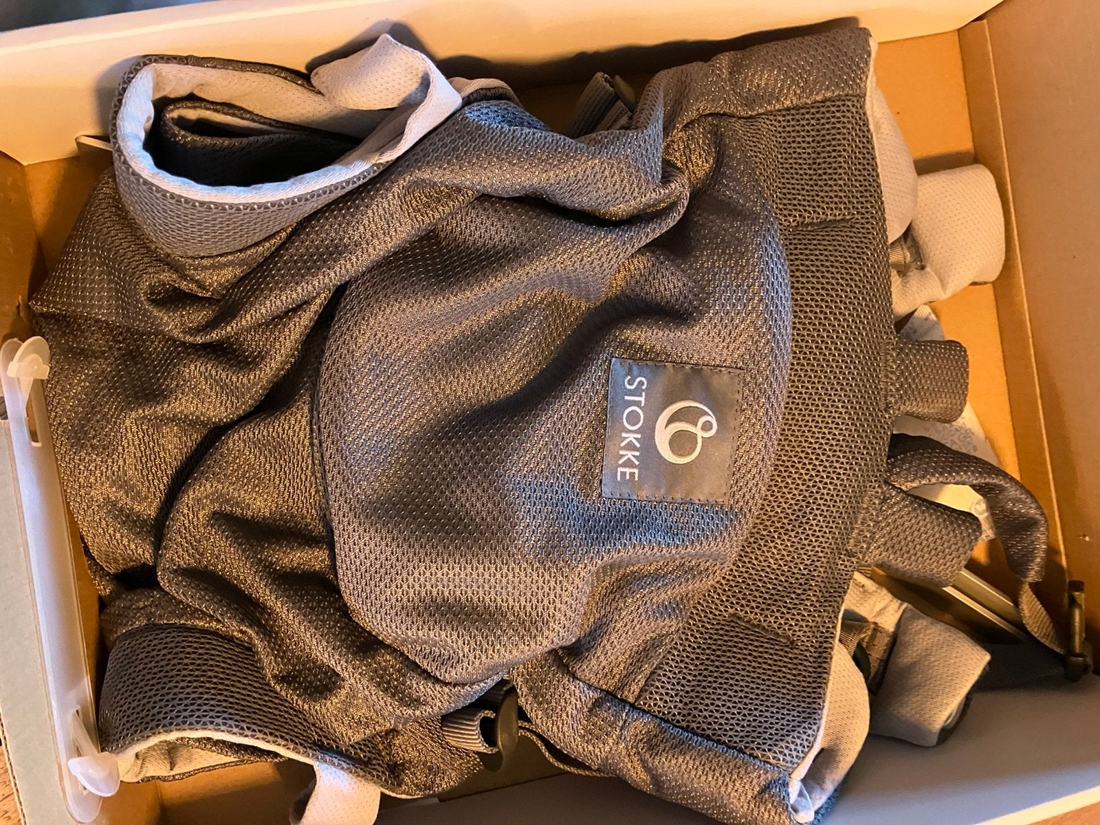 Stokke MyCarrier draagzak, Buik of Rug, Zo goed als nieuw, Draagzak, Ophalen