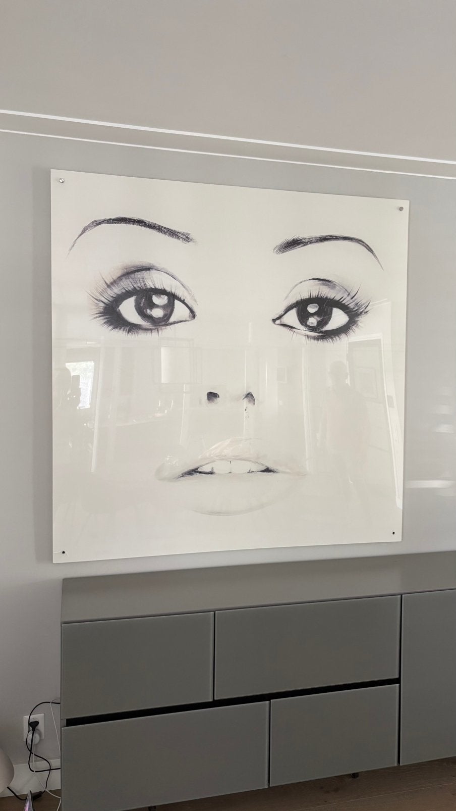 Plexiglas afbeelding, Huis en Inrichting, Woonaccessoires | Schilderijen, Tekeningen en Foto's, Ophalen, Zo goed als nieuw, Foto of Poster