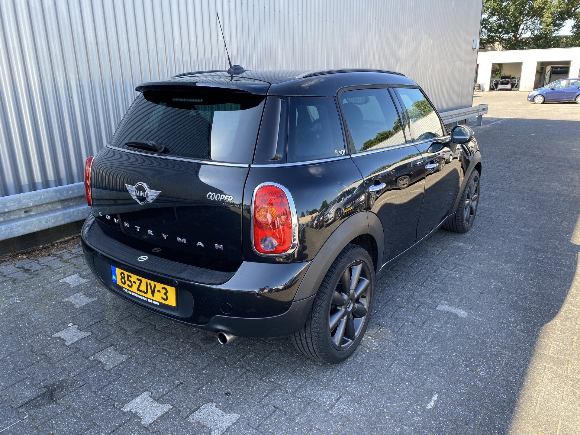 MINI Countryman 1.6 Cooper Chili 167Dkm.NAP, Leer/Stof, Navi, Voorwielaandrijving, Euro 5, Gebruikt, Zwart