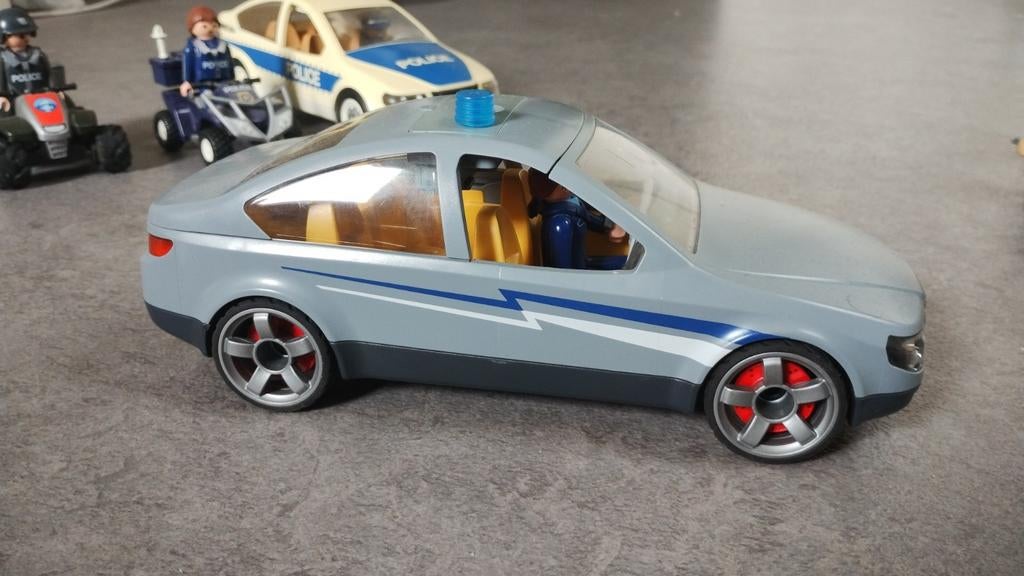 Playmobil dikke politie undercover auto!, Ophalen of Verzenden, Zo goed als nieuw, Los playmobil