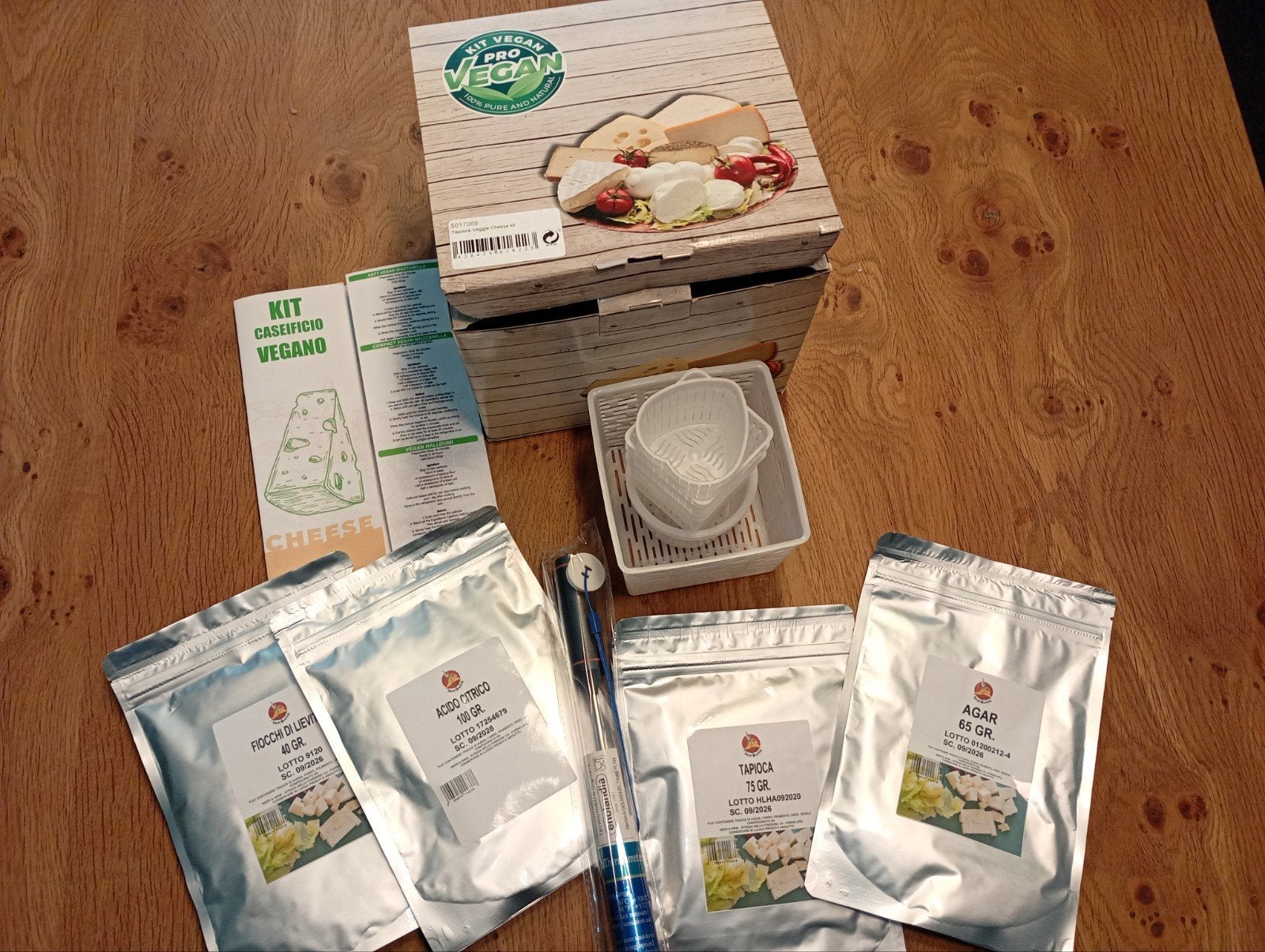 Nieuw kaas maakset, Pro vegan kit zelf kaas maken, Ophalen of Verzenden