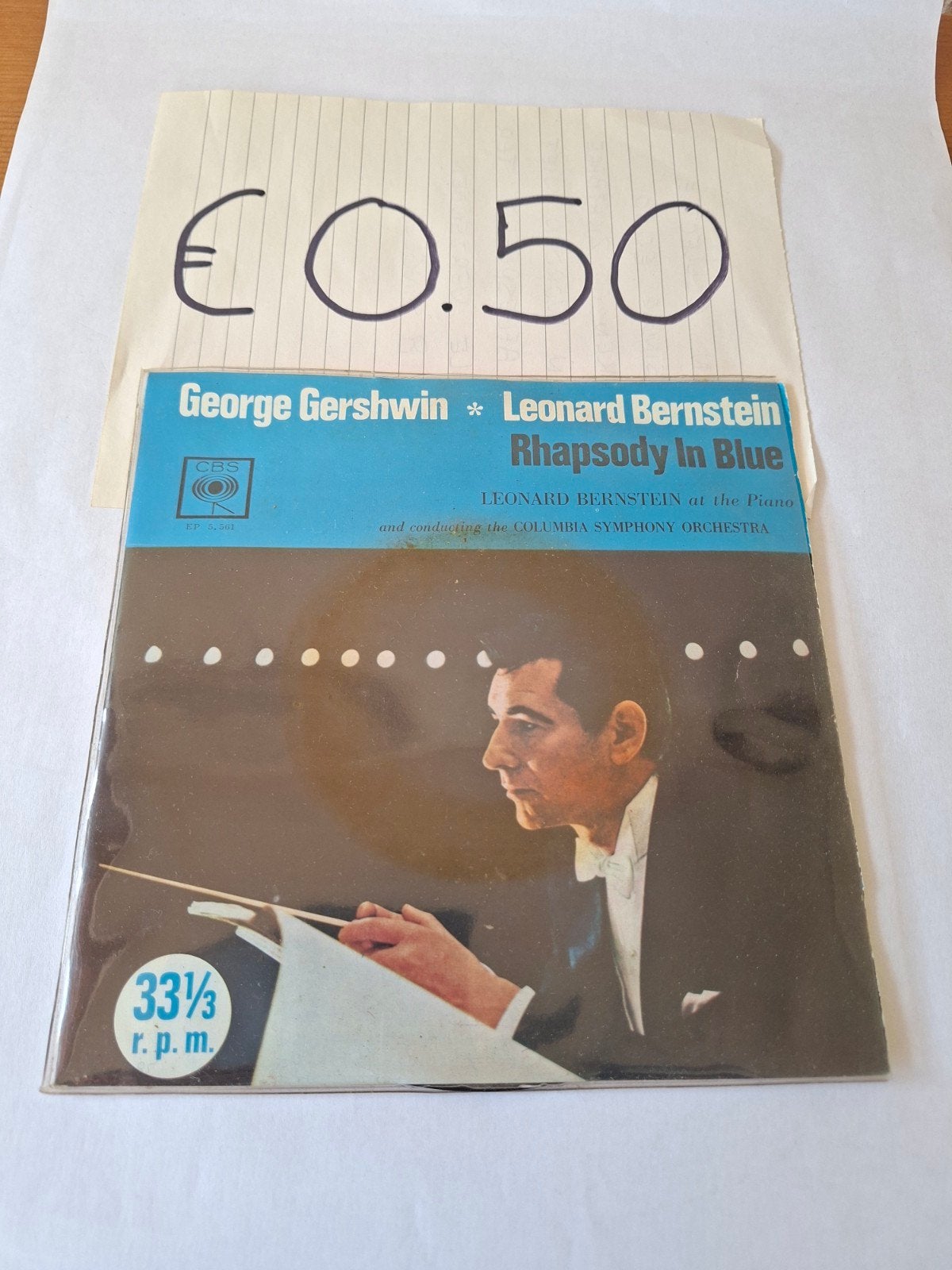 George Gershwin, Cd's en Dvd's, Ophalen of Verzenden, Gebruikt, 7 inch, Klassiek