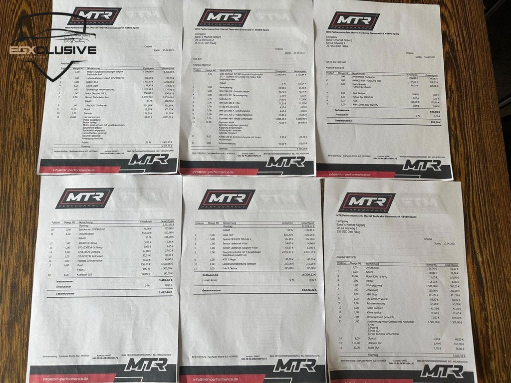 Audi RS3 2.5 TFSI Quattro 900PK MTR Stage 5 70K facturen, Auto's, Audi, Automaat, Gebruikt, RS3, 367 pk