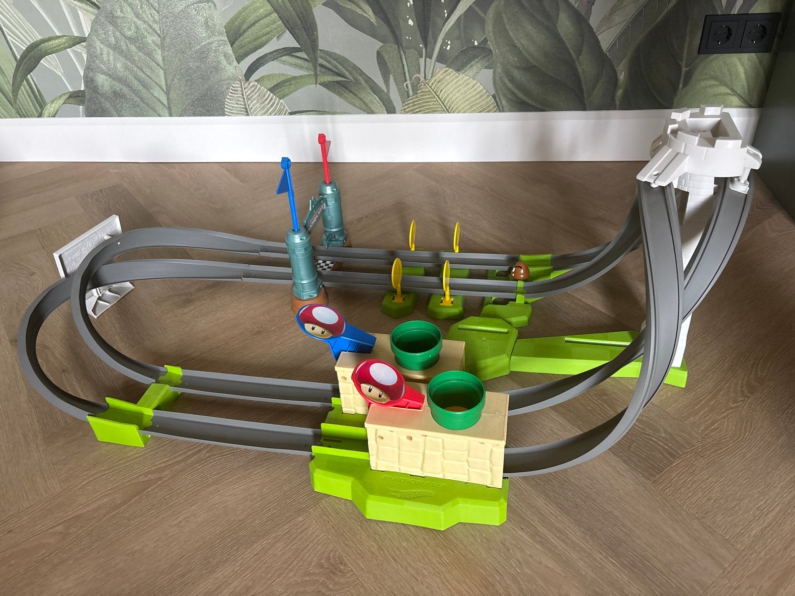 Hot Wheels Mario Kart Racebaan - Zo goed als nieuw, Ophalen, Racebaan, Zelf te bouwen, Zo goed als nieuw