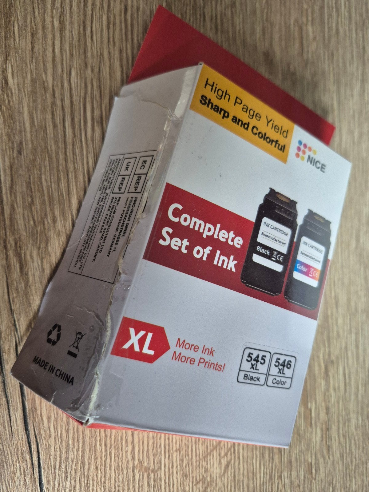 Nieuwe Canon Pixma printer / inkt cartridges 545XL 546XL, Ophalen of Verzenden, Nieuw, Cartridge, Canon (compatibel)