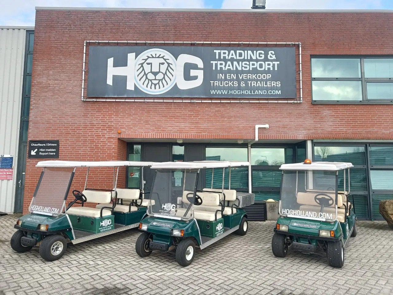 Clubcar 6-Persoons Benzine, Sport en Fitness, Golf, Gebruikt, Golfkar, Overige merken