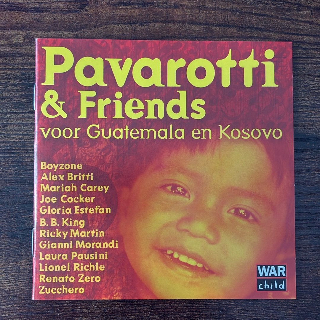 CD Pavarotti & Friends - Voor Guatemala En Kosovo, Cd's en Dvd's, Gebruikt, Ophalen of Verzenden, Live-album, Inclusief doosje