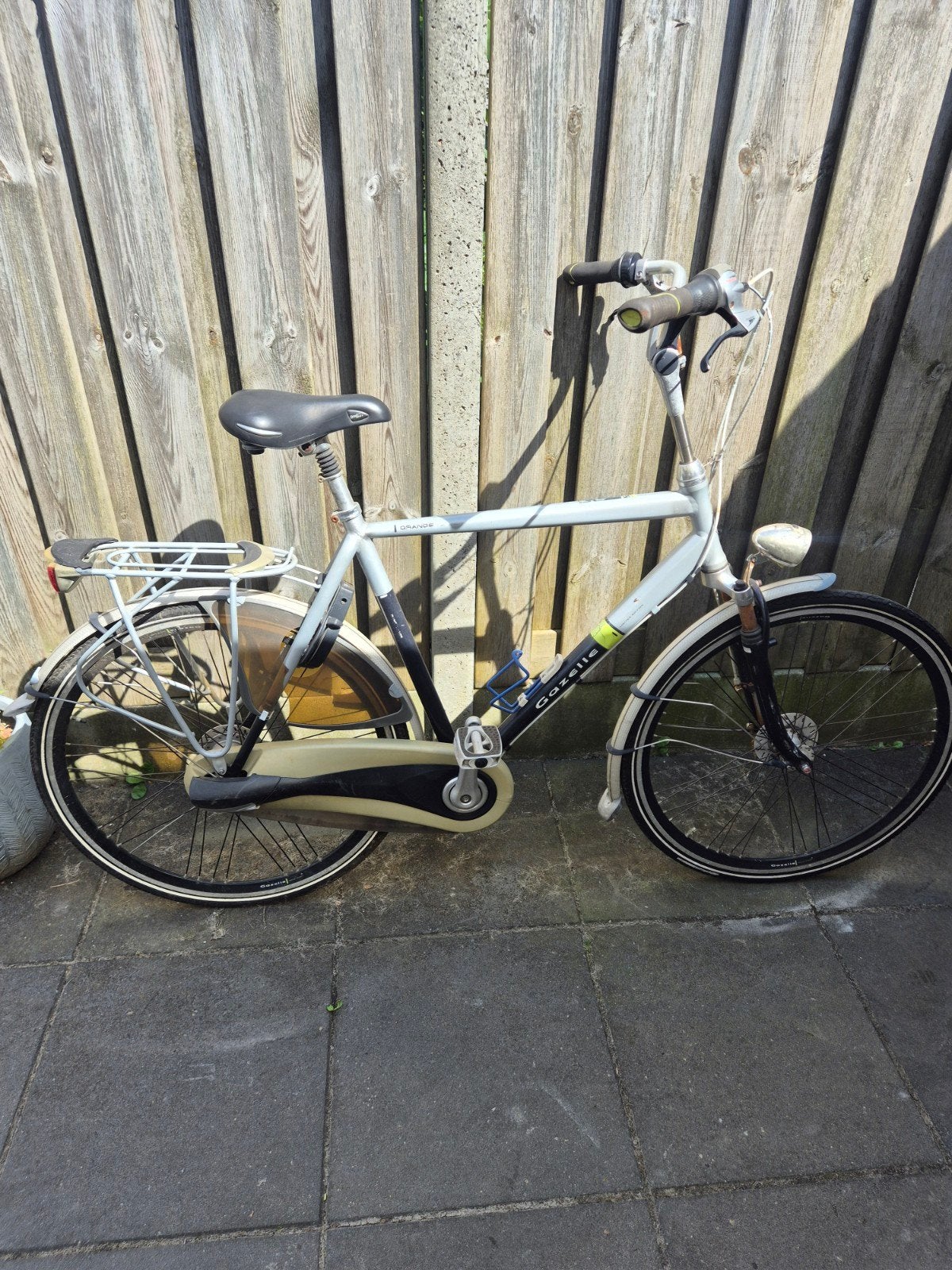 gazelle orange herenfiets, Ophalen, Gebruikt, Gazelle, Versnellingen