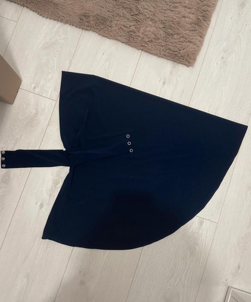 Instant hijab- marineblauw, Kleding | Dames, Mutsen, Sjaals en Handschoenen, Ophalen of Verzenden, Zo goed als nieuw, Sjaal