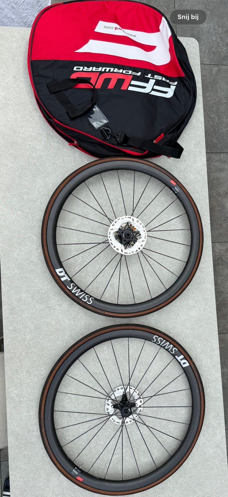 DT SWISS ERC 1100 zgan 35mm, Fietsen en Brommers, Ophalen of Verzenden, Zo goed als nieuw