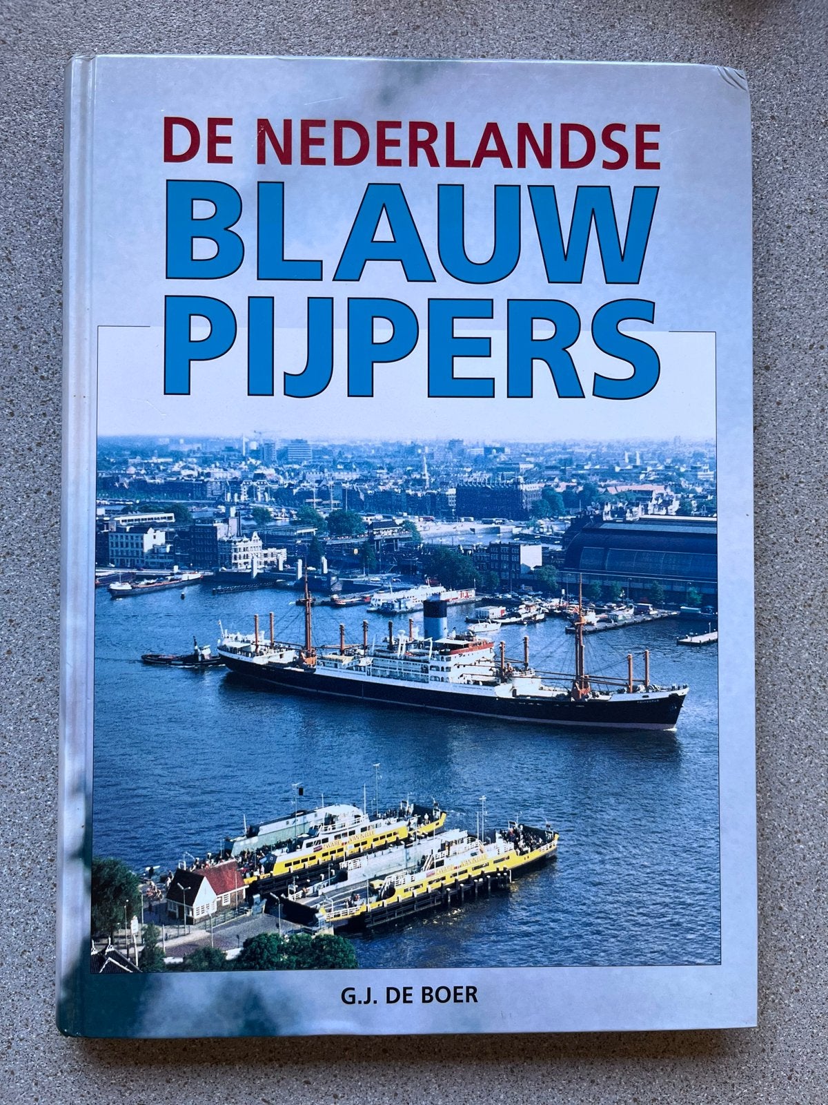 De Nederlandse Blauwpijpers - G.J. de Boer, Ophalen of Verzenden, Gelezen, Boot