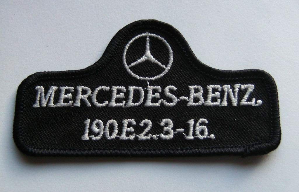 Mercedes 190E 2,3-16 patch badge opnaai, Verzamelen, Ophalen of Verzenden, Nieuw, Auto's
