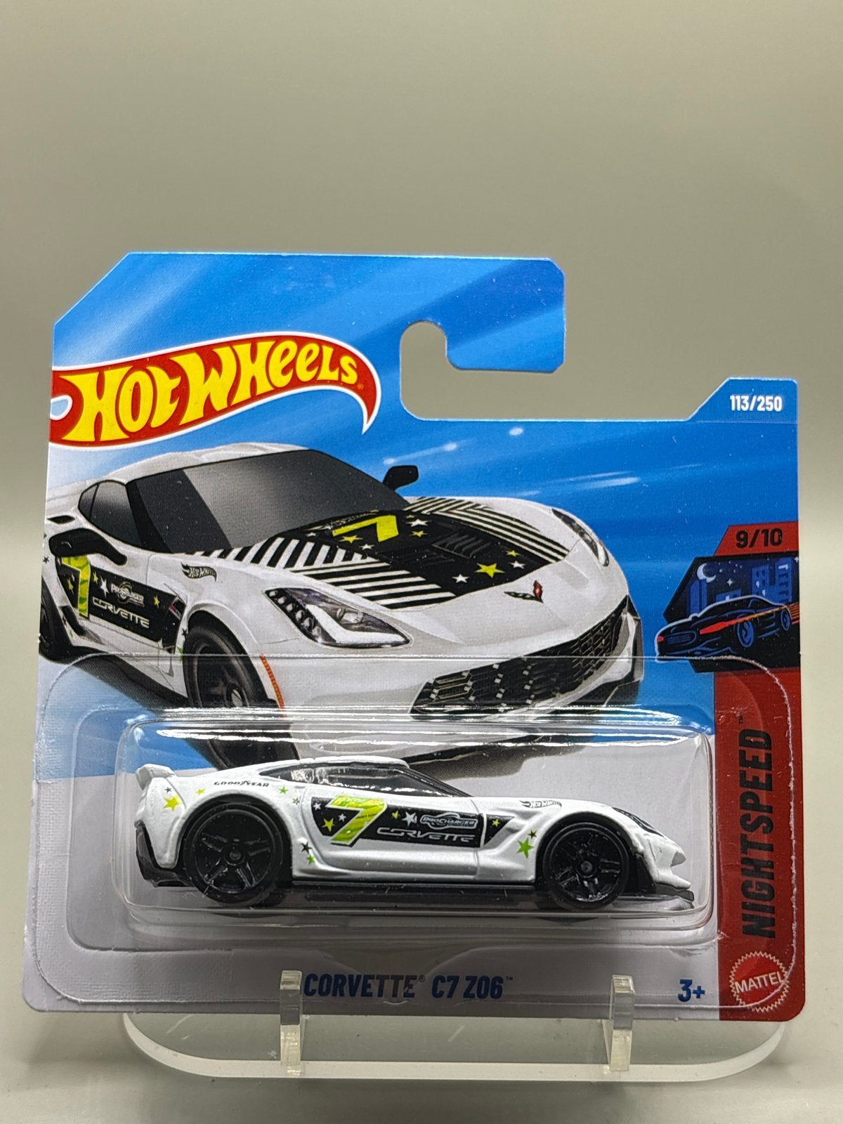 Hot Wheels 2026 Corvette C7 Z06 Nightspeed 113/250, Auto, Nieuw, Ophalen of Verzenden, Mattel