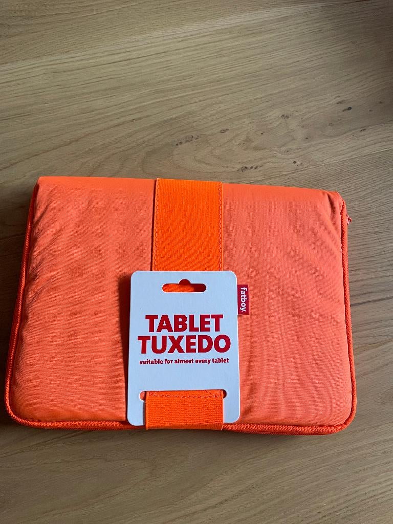 Fatboy tablet hoes oranje NIEUW, Computers en Software, Ophalen, Nieuw, Bescherming voor- en achterkant