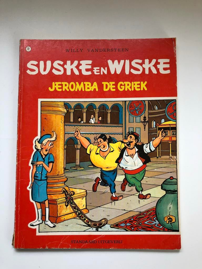 Stripboek Suske en Wiske; Jeromba de Griek, Boeken, Stripboeken, Gelezen, Willy Vandersteen, Eén stripboek, Ophalen of Verzenden