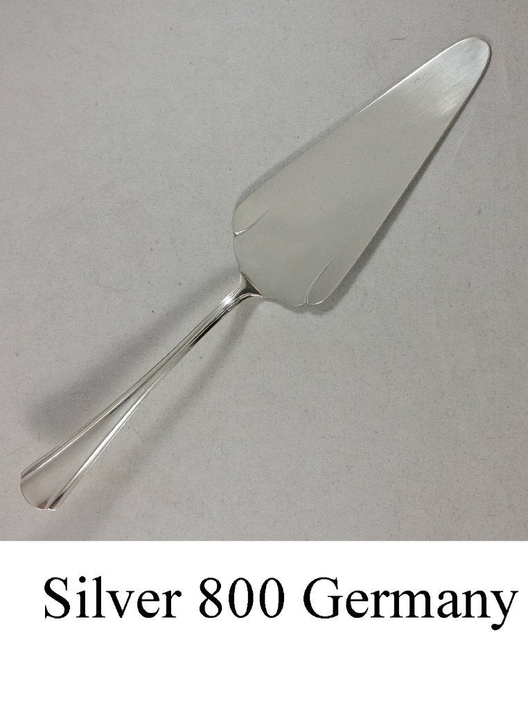 Zilveren taartschep antiek 800  zilver, Ophalen of Verzenden, Zilver
