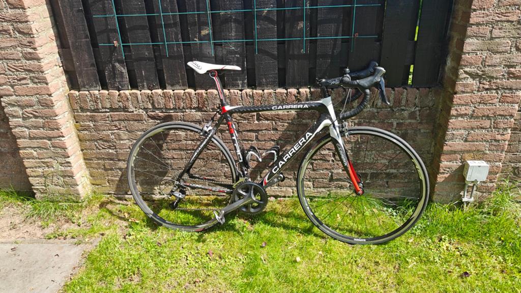 Carrera Nitro Racefiets - Ultegra Afmontage volledig Carbon, 28 inch, Gebruikt, Velgrem, 15 tot 20 versnellingen