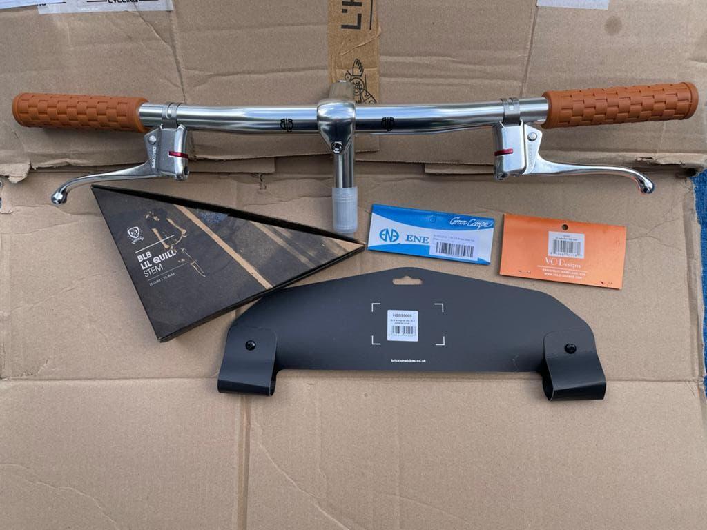 Compleet stuur voor je fixie project? BLB Straighter Bar., Stuur, Nieuw, Ophalen of Verzenden, Aluminium