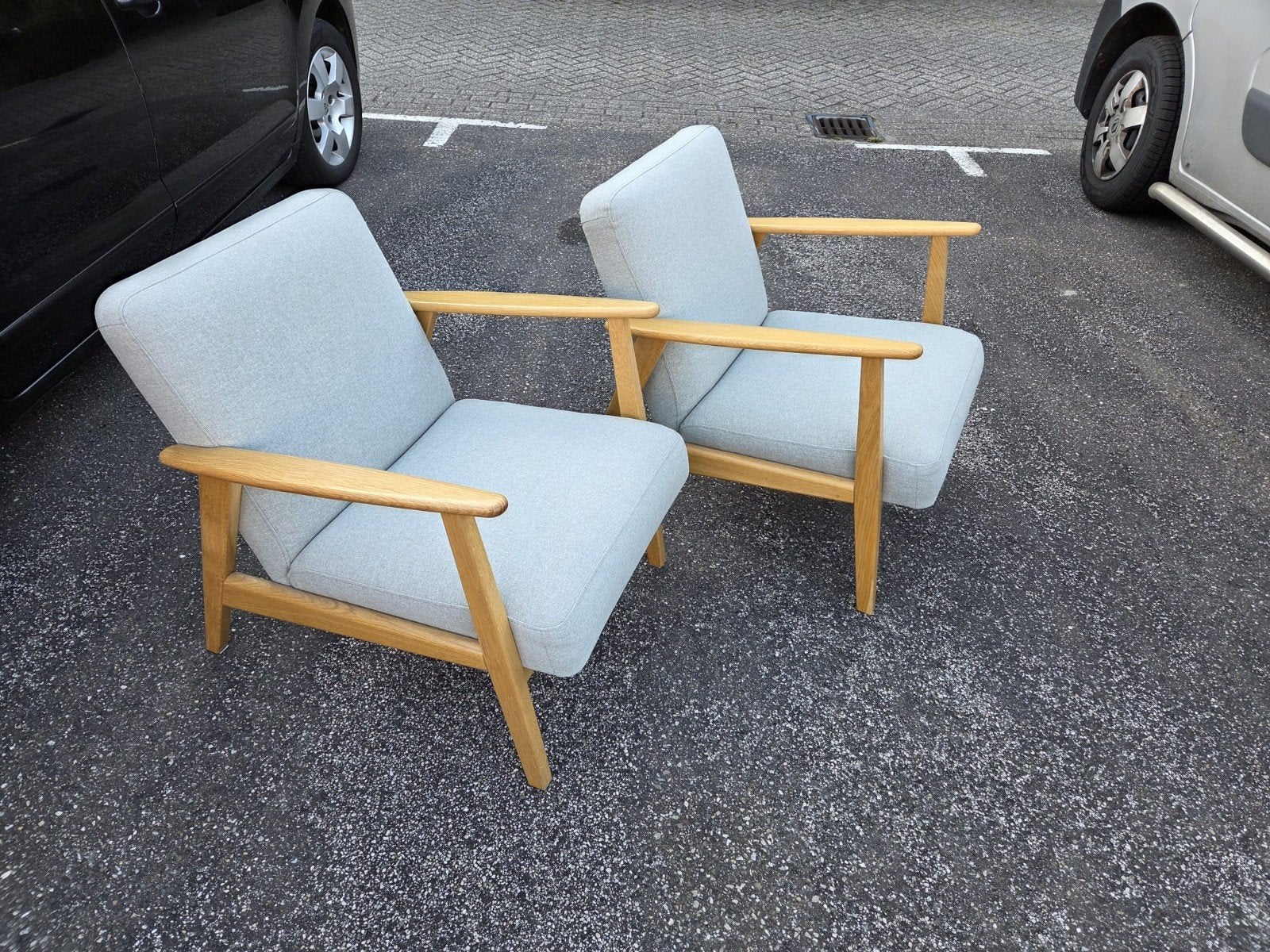 2x Ekenäset ikea ZGAN, Huis en Inrichting, Fauteuils, Ophalen, Zo goed als nieuw, 75 tot 100 cm, 50 tot 75 cm