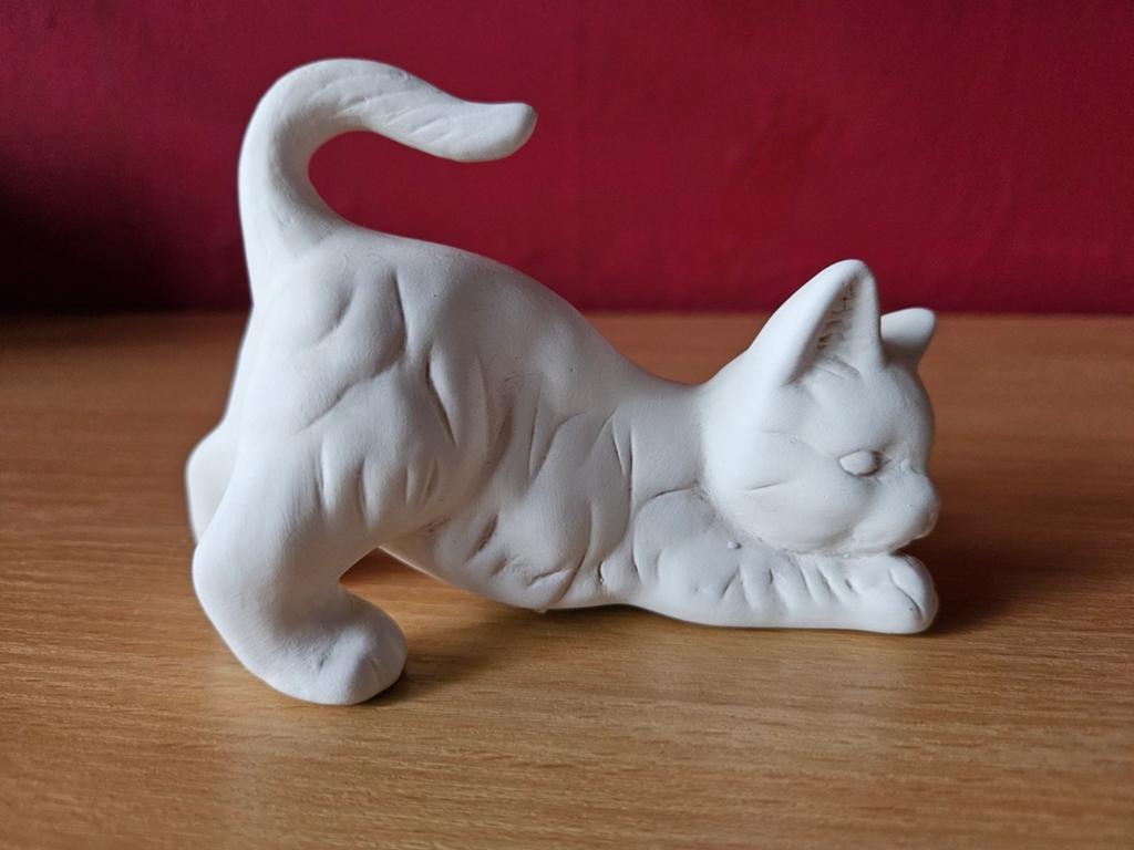 Kattenbeeld poezenbeeld, Ophalen of Verzenden, Gebruikt, Dier
