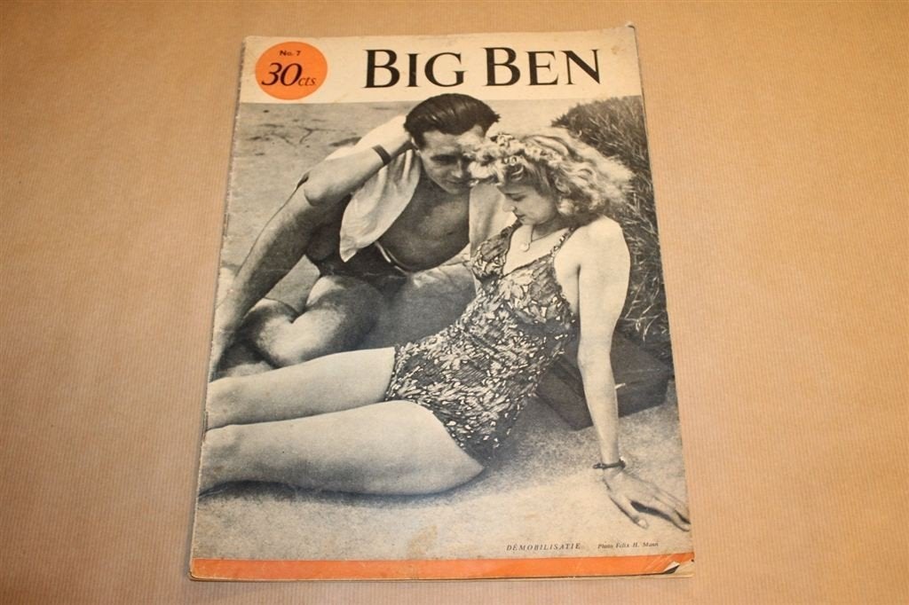 Magazine - Big Ben - Ca 1945, Boeken, Tijdschriften en Kranten, Ophalen of Verzenden, Zo goed als nieuw, Muziek, Film of Tv