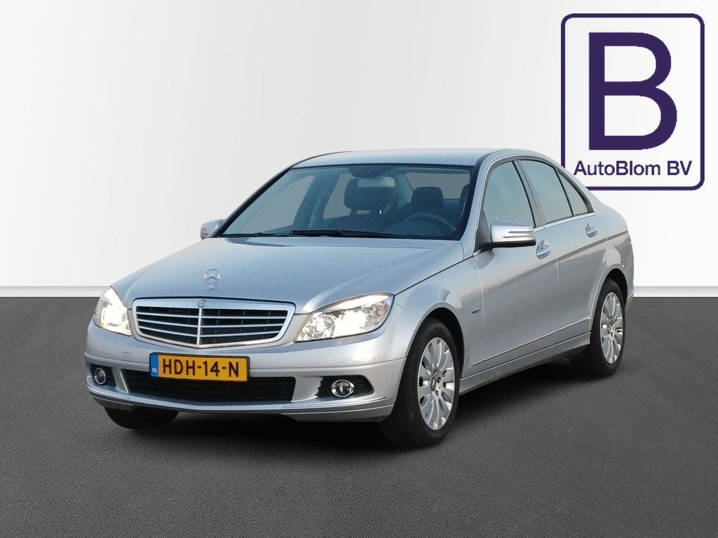 Mercedes-Benz C-Klasse 180 K BlueEFFICIENCY Elegance /29.658, Auto's, Keurmerk '100% Onderhouden', Zwart, 14 km/l, Bedrijf