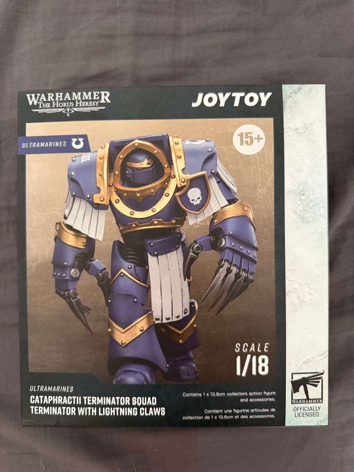 JoyToy Warhammer The Horus Heresy Cataphractii Terminator, Ophalen of Verzenden, Zo goed als nieuw