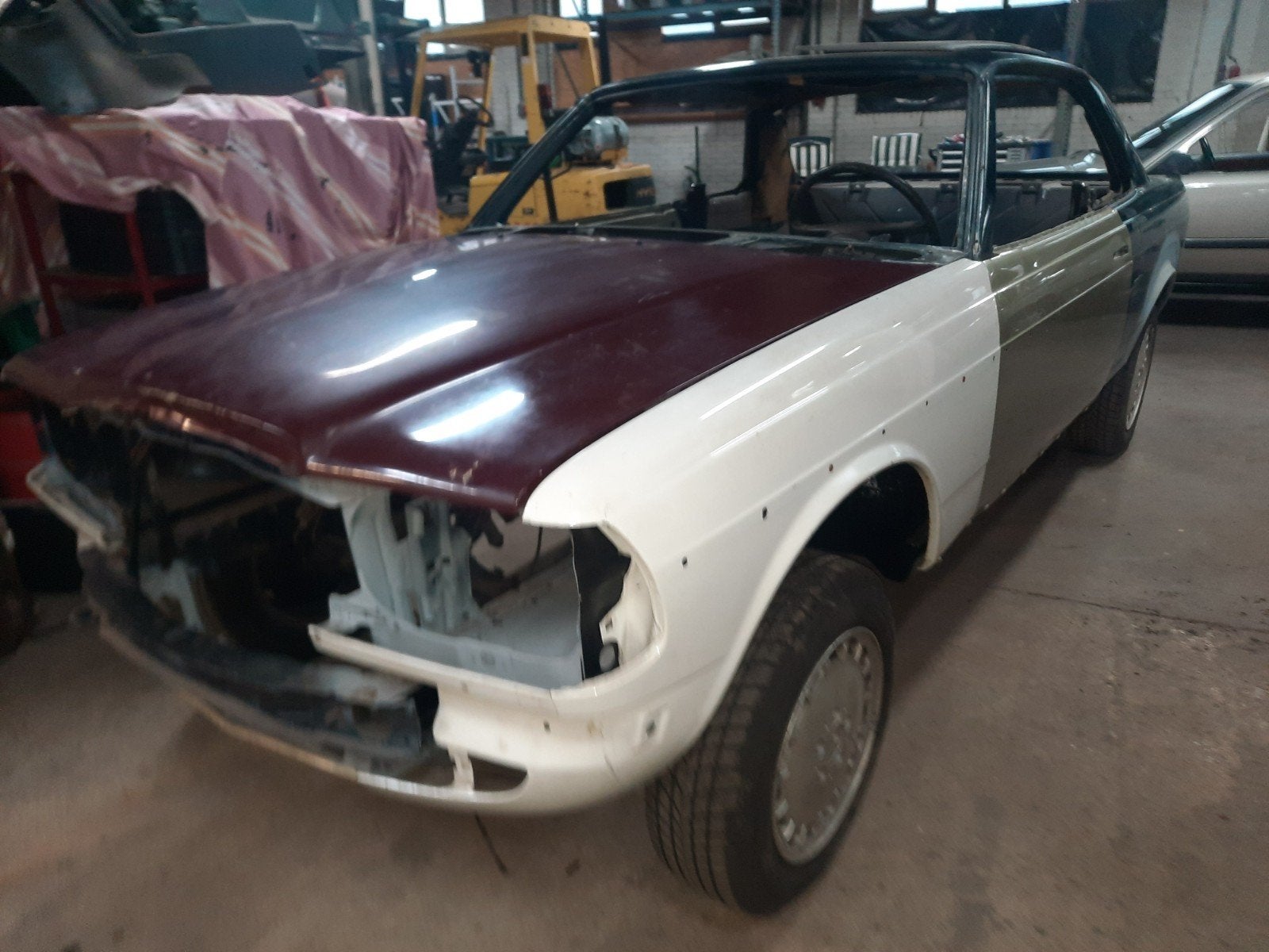 Mercedes-Benz W123 Coupé Restauratieproject, Auto's, Particulier, Te koop