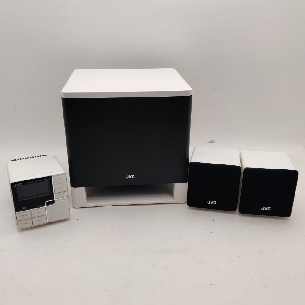 JVC NX-PS1 Compact Component 2.1 muziek systeem voor €69.99, J, JVC, Ophalen of Verzenden, Zo goed als nieuw