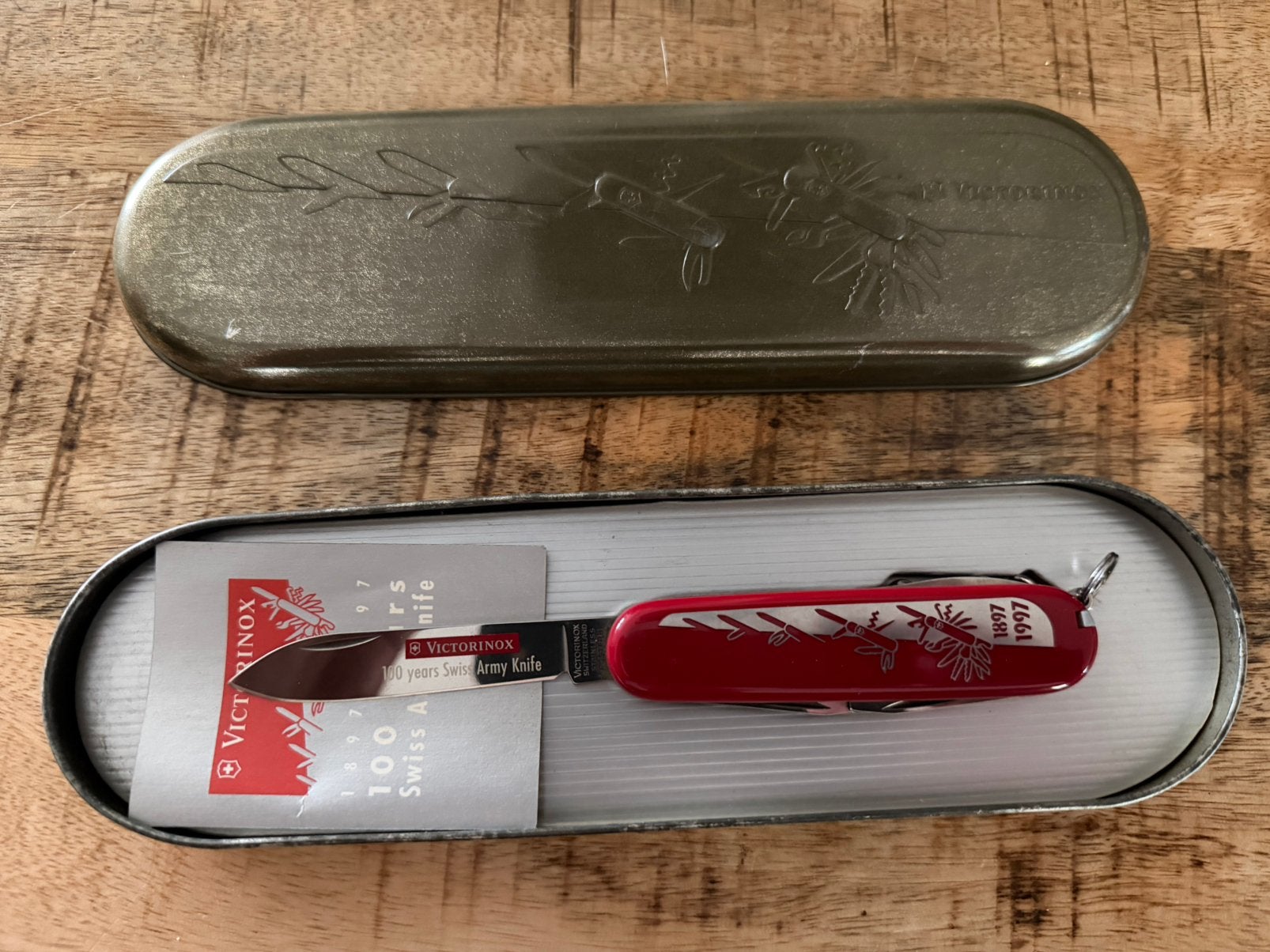 Victorinox 100 years anniversary zakmes, I, Nieuw, Ophalen of Verzenden, I