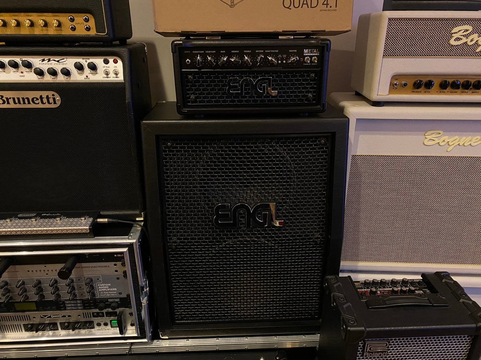 Engl Metal Master 20 + 2x12 CAb (v30 speakers), Muziek en Instrumenten, Versterkers | Bas en Gitaar, Ophalen, Gebruikt, Gitaar