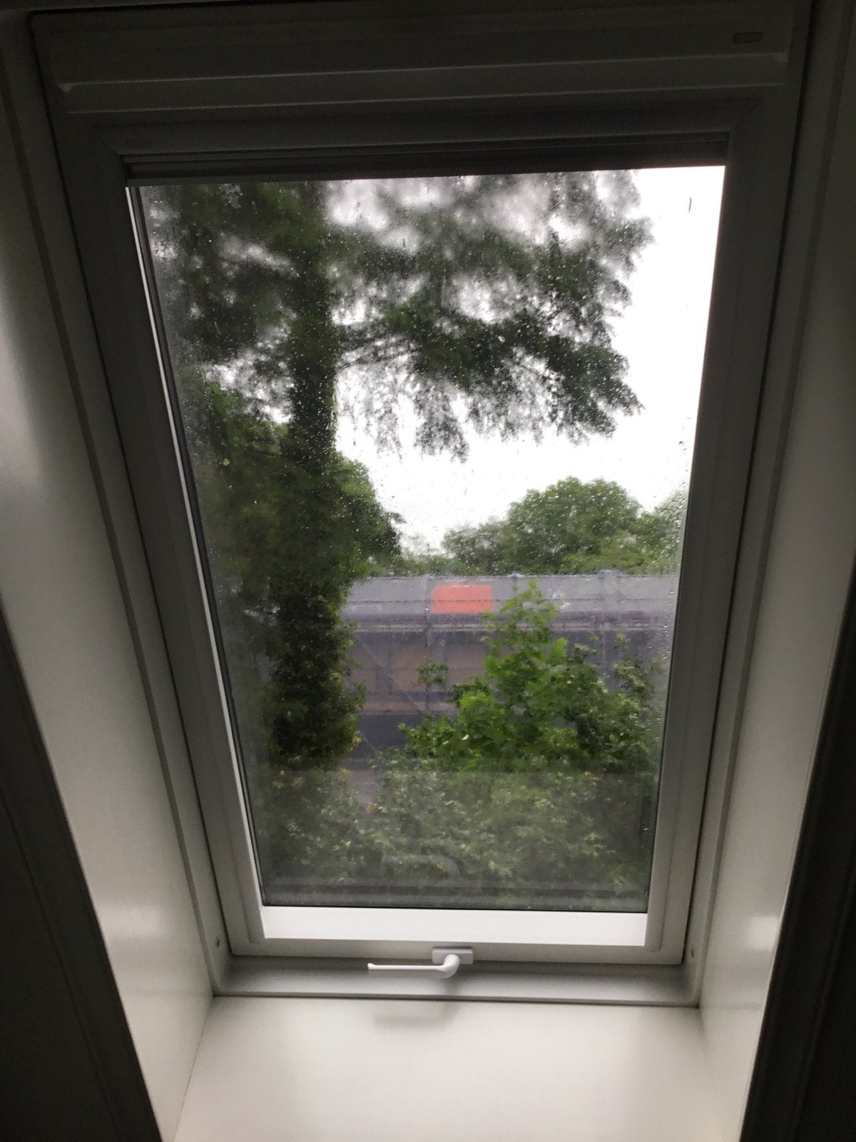 Origineel Velux Rolgordijn Dakraam MK08 74x140, Ophalen, Gebruikt, Grijs