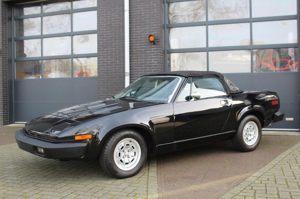 Triumph TR7 2.0 Softtop GOEDE STAAT! Cabriolet, Auto's, Voorwielaandrijving, 1998 cc, Stof, Zwart
