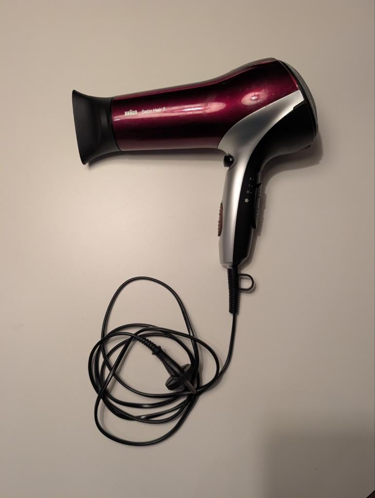 Braun Satin Hair 7 Föhn - 2000W Haardroger, Ophalen, Gebruikt, Haarverzorging