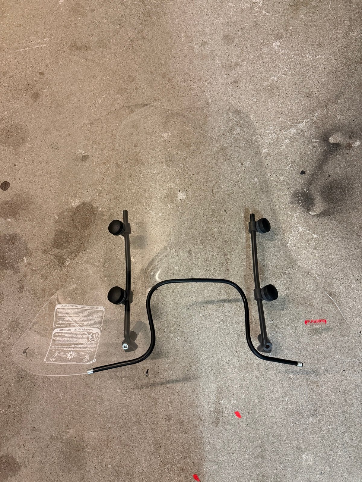 F. Fabbri Accessori Windscherm Scooter, Ophalen, Gebruikt