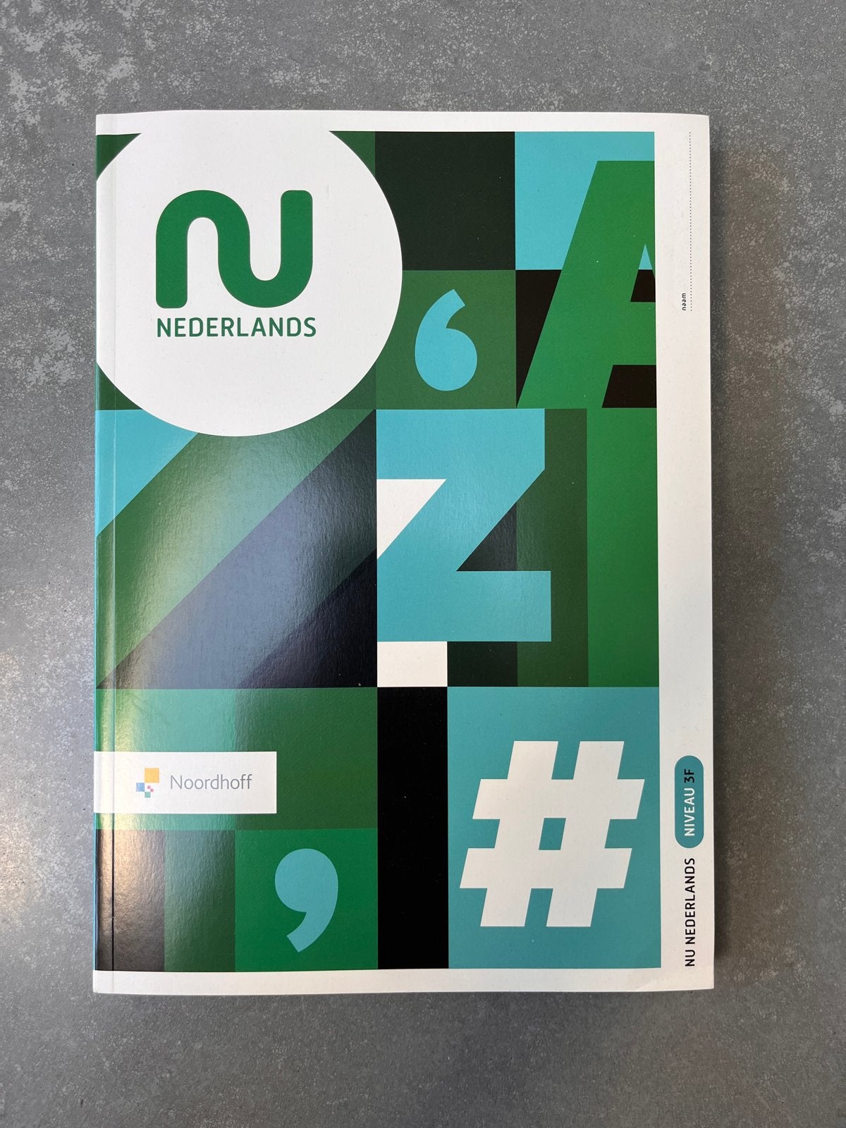 NU Nederlands 3F - Noordhoff leerwerkboek, Ophalen of Verzenden, Nieuw, Overige niveaus, Nederlands