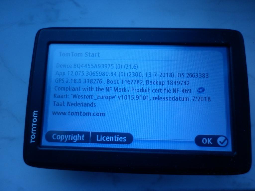 TomTom Start model 4EN52, Auto diversen, Ophalen of Verzenden, Gebruikt