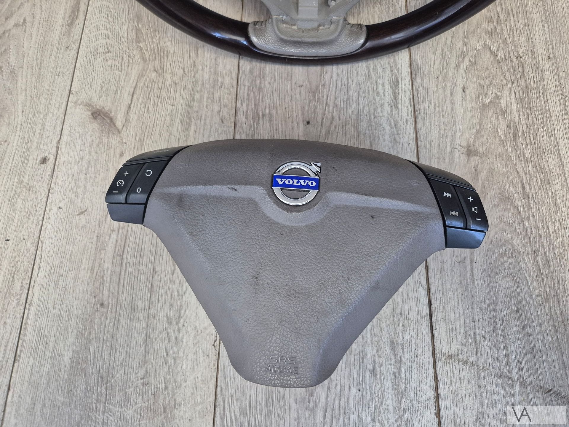 Stuur hout voor Volvo XC90 2002 - 2013 met airbag €100, Gebruikt, -, -, Ophalen of Verzenden