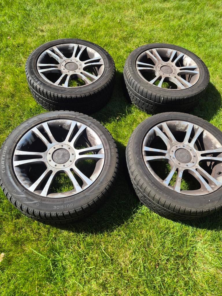 4 velgen Opel 17" met winterbanden, Ophalen