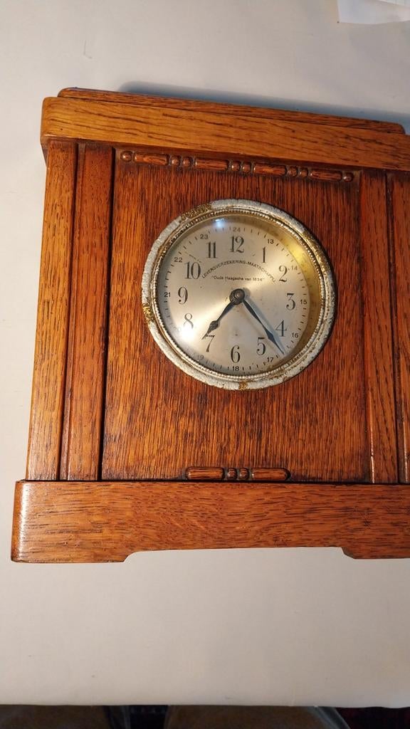 Klok art deco ca 1925, Ophalen of Verzenden