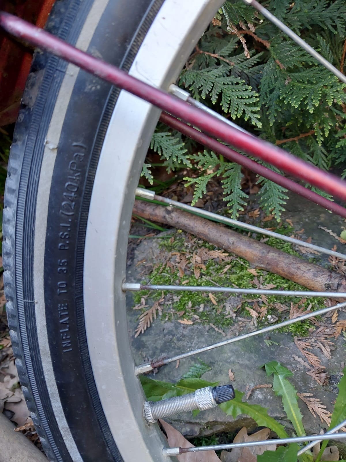 fiets, Ophalen, Staal