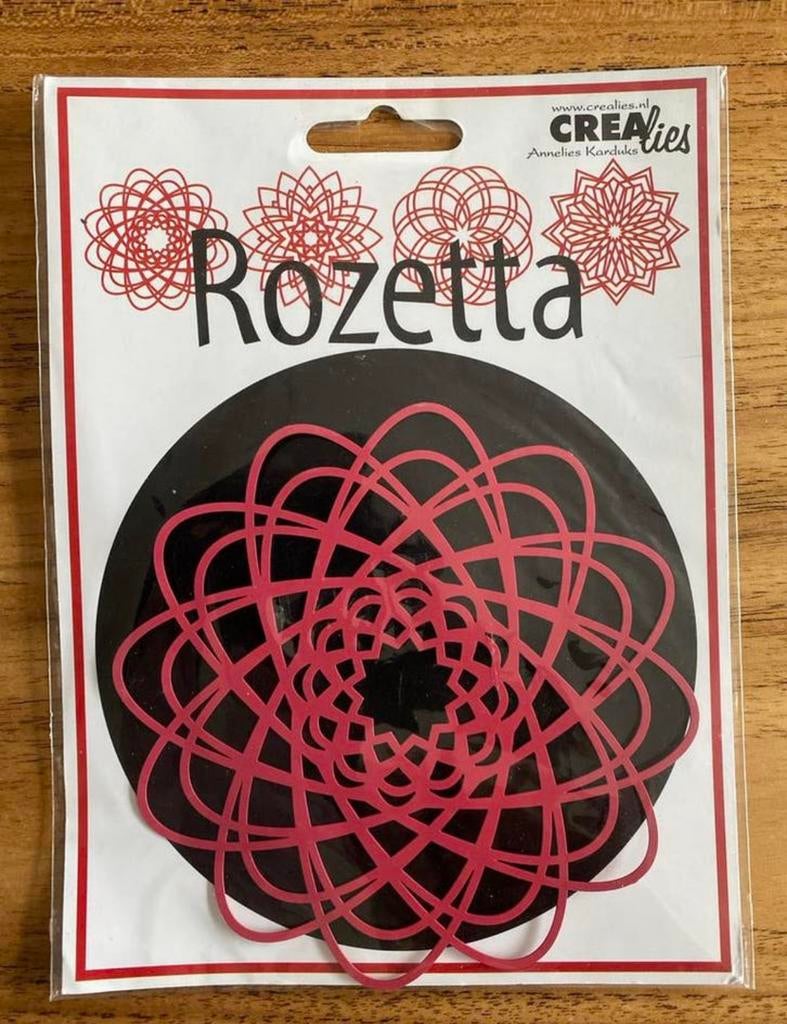 Nieuwe Rozetta mal van Crealies., Hobby en Vrije tijd, Ophalen of Verzenden, Nieuw, Fantasie, Pons of Mal