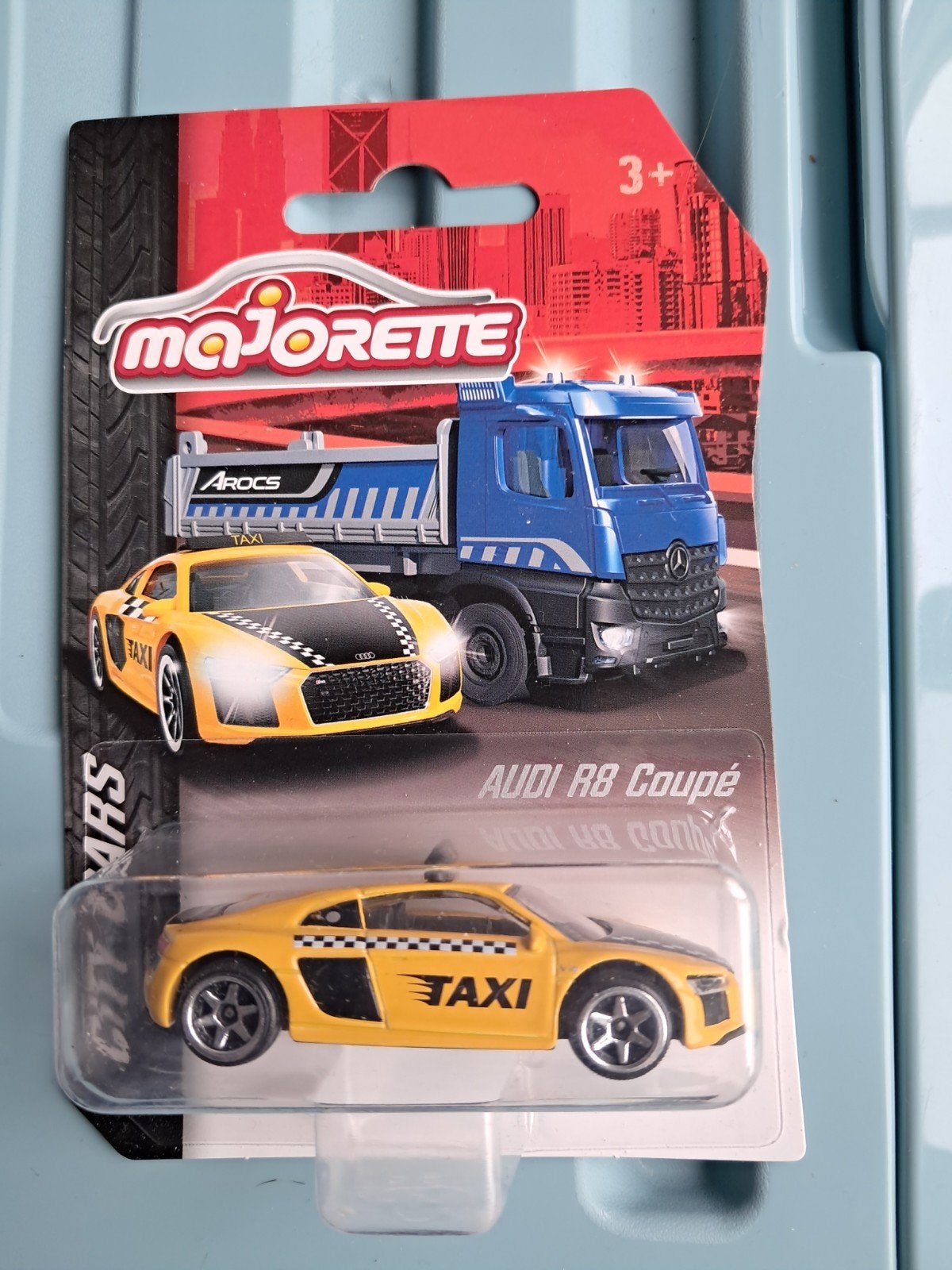 Majorette Audi R8 Coupe Taxi nieuw in verpakking, Ophalen of Verzenden, Nieuw, Auto