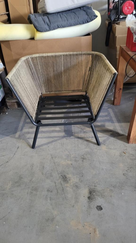 Rotan tuinstoel, Ophalen, Nieuw, Rotan