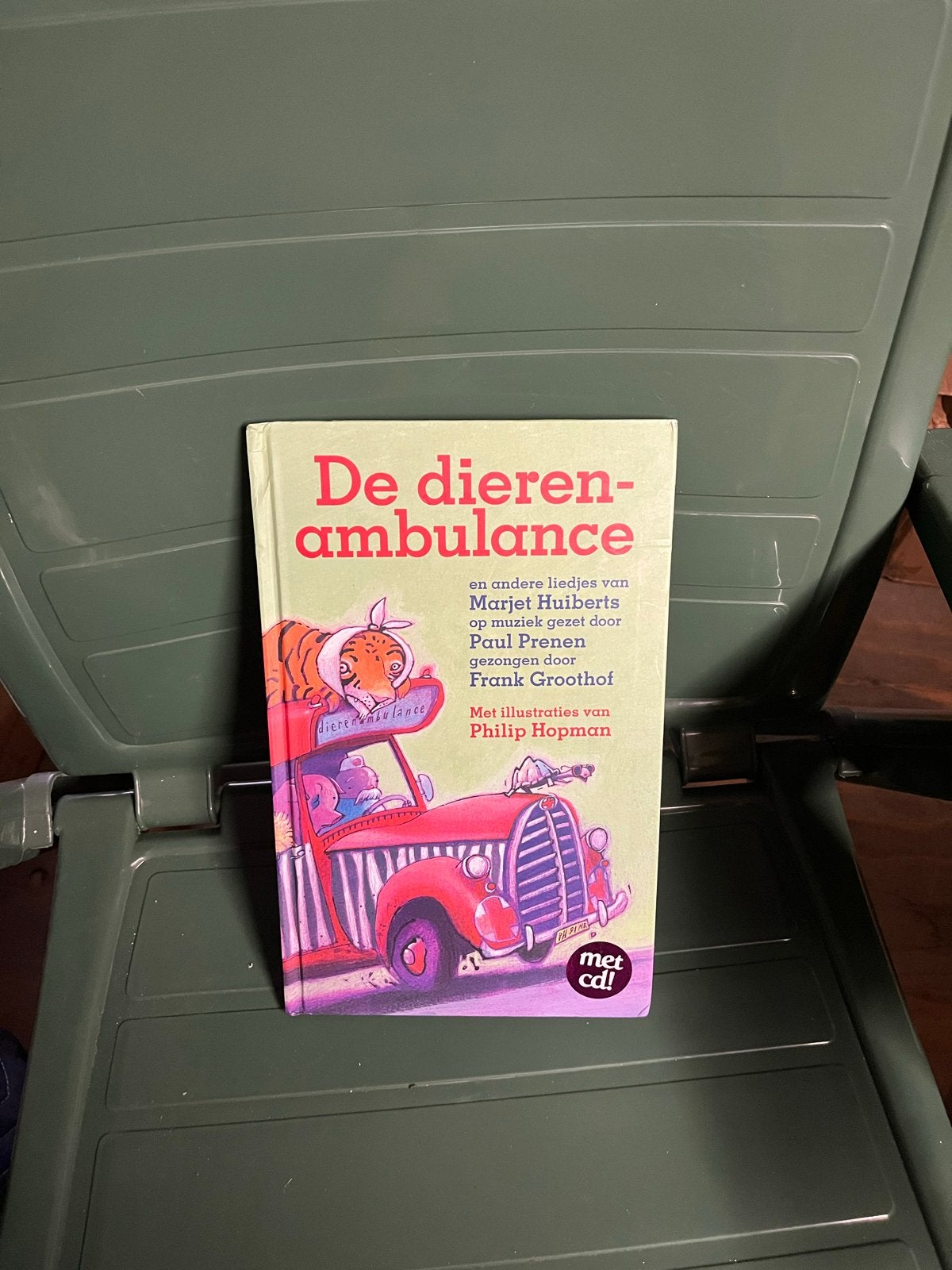 De Dierenambulance - Kinderboek met CD, Boeken, Ophalen, Gelezen, 3 tot 4 jaar