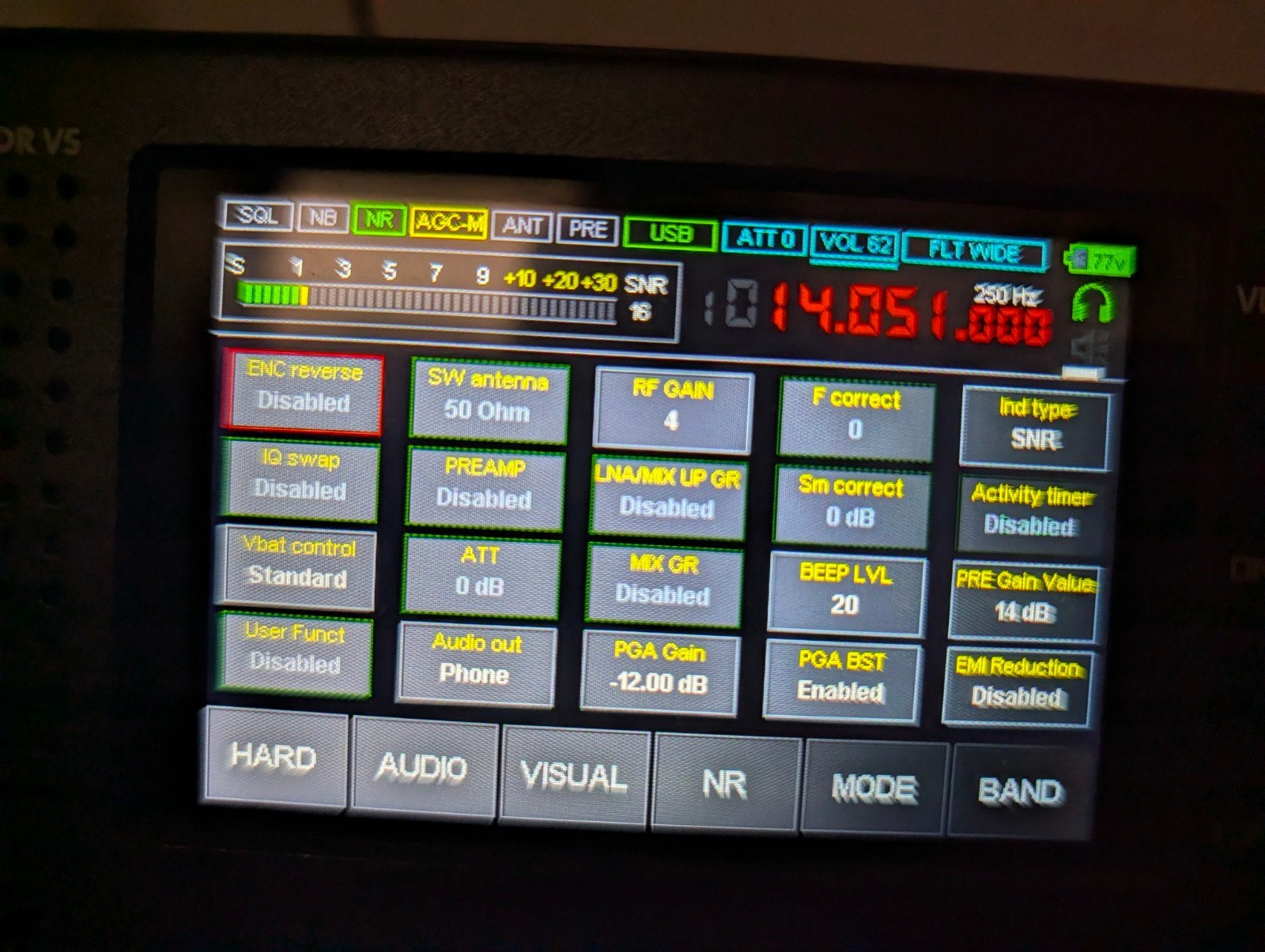 Malachite V5 DSP SDR Ontvanger Wereldontvanger, Telecommunicatie, Ophalen of Verzenden, Gebruikt, 500 kanalen of meer