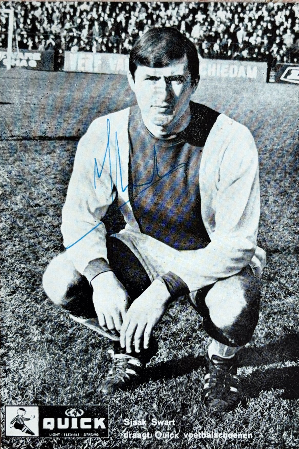 Quick Spelerskaart Sjaak Swart - AFC Ajax Amsterdam, Ophalen of Verzenden, Zo goed als nieuw, Ajax, Spelerskaart