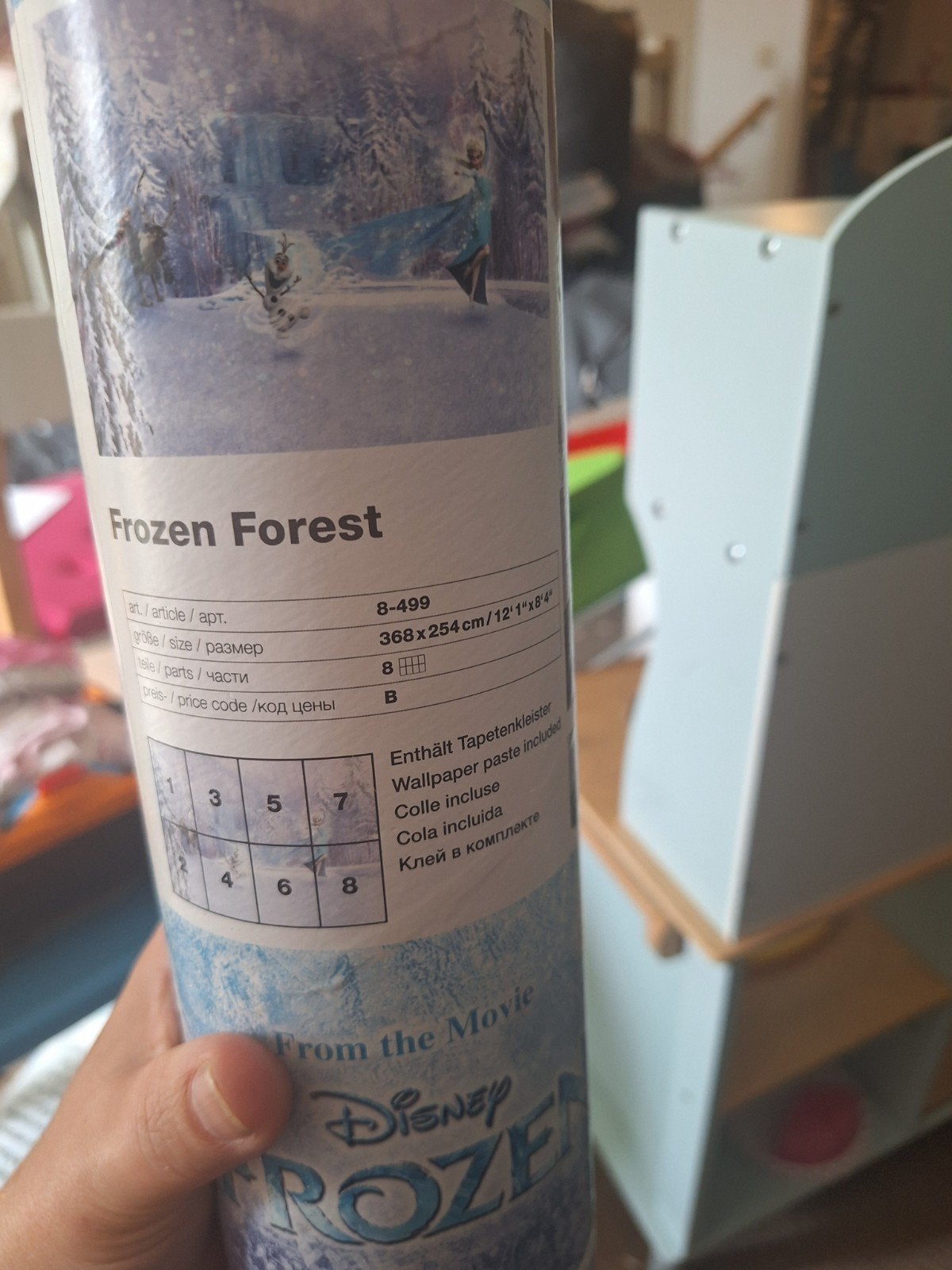 Fototapete, Ophalen, Nieuw, Wanddecoratie