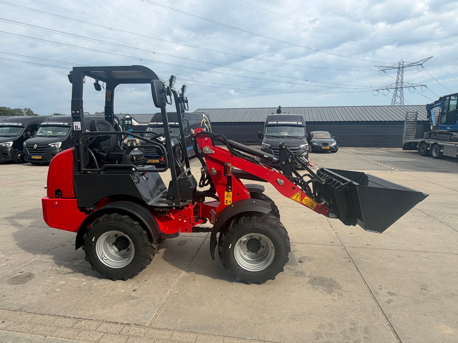 2500 kilo Wiellader / Shovel met kubota motor- Nieuw 2026, Ophalen, Wiellader of Shovel
