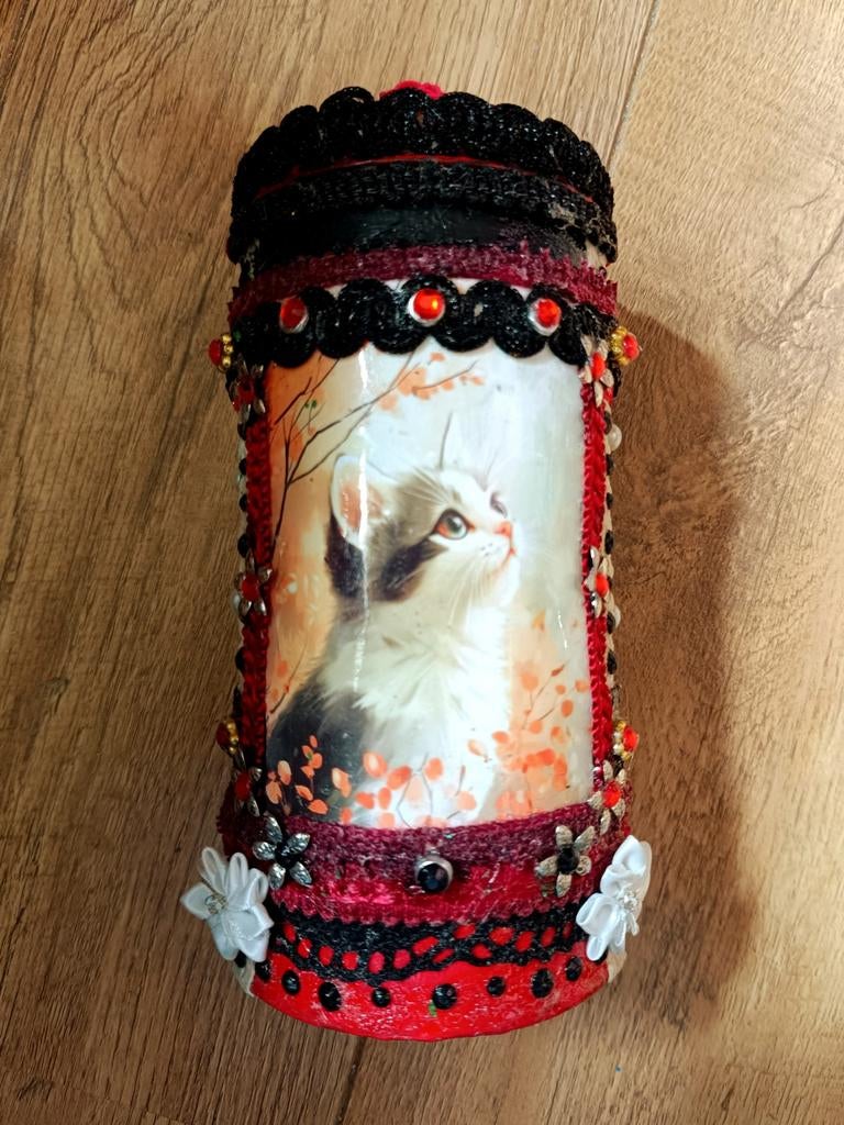 Cat & Flowers, Ophalen of Verzenden, Nieuw